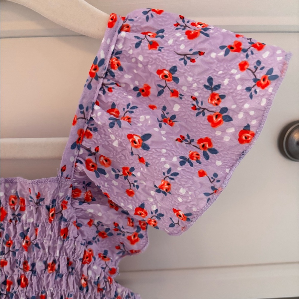 EUC Mabel + Honey Picnic Florals Dress Size 2T - Picture 2 of 5